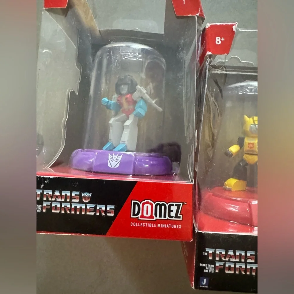 Transformers 4 box bundle Optimus Prime Domez action mini‎ figure toys Megatron